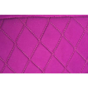 Tapis de selle tout usage violet matelassé en polyester avec doublure en polaire pour équipement d'équitation - Product Image 3
