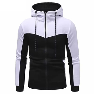 Sudadera con Capucha Extra Grande, Nueva Colección 2026, con Cierre Completo, de Algodón y Poliéster, con Logotipo Personalizado Bordado, Forro Polar, Transpirable, para Hombre - Product Image 1