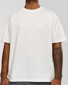 เสื้อยืดคอกลมแขนสั้นสีพื้นเรียบง่าย คุณภาพสูง ขายส่ง ผ้าฝ้าย 100% น้ำหนัก 260 กรัม สำหรับผู้ชายและผู้หญิง รับสั่งทำ - Product Image 5