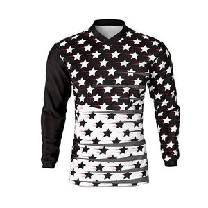 Maillot de VTT à manches longues de haute qualité, séchage rapide, anti-UV, maillot de cyclisme en montagne, OEM ODM, vente en gros de maillots de VTT - Product Image 3