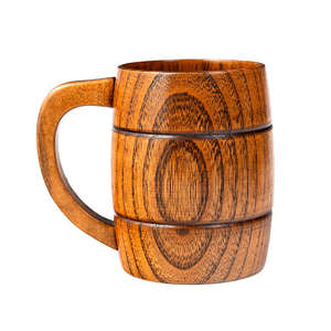 Mug à café en bois TIMELESS CRAFT - Idéal pour une utilisation quotidienne avec des boissons chaudes ou froides, ultra durable, qualité supérieure, couleurs et logo personnalisables - Product Image 3