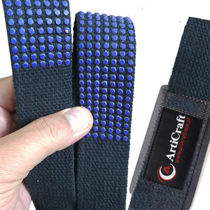 Poignets de gymnastique en néoprène en coton robuste sangles de préhension unisexes respirantes équipement de musculation de soutien d'haltérophilie - Product Image 2