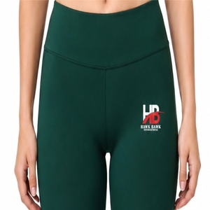 Leggings de yoga personnalisés pour femmes, qualité supérieure, taille haute, panneaux en mesh, tissu extensible prêt pour le yoga, qualité export - Product Image 4