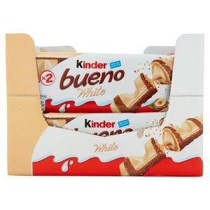 Barre chocolatée Kinderr Bueno au chocolat blanc 43g, gaufrette croustillante et crème au lait, qualité importée, vente en gros, prix usine, produit phare en Europe - Product Image 5