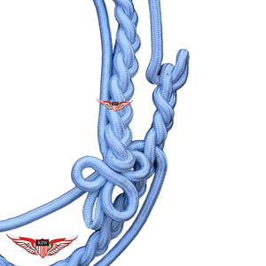 <b>Braided</b> Blue Aiguillette Officers Shoulder Aiguillette <b>Cord</b> Metallic <b>Cord</b> Metallic Golden Tip - Product Image 2