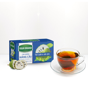 Fabricant de boissons Sachets de thé personnalisés Ingrédients naturels Saveur Thé Double Chambre Sachet Sachets de thé noir du Vietnam Pochettes - Product Image 3