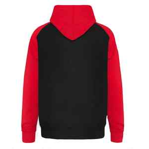 Sudadera con Capucha para Hombre en Combinación de Colores Rojo y Negro con Pedrería, Último Diseño, Servicio OEM, Precio Económico al por Mayor, Sudaderas Únicas para Hombre - Product Image 3