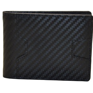 <b>Men's</b> Carbon Fiber Bi-Fold <b>Wallet</b> Slim Geometric Pattern Daily Use Fold Closure Personalised Front Pocket Money Clip <b>Wallet</b> - Product Image 6