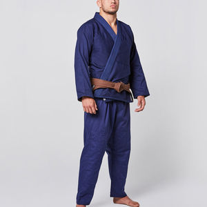 Uniforme de karaté professionnel, Kimono de karaté en coton, tenue d'arts martiaux durable avec coutures robustes, ensemble 2 pièces pour le judo - Product Image 1