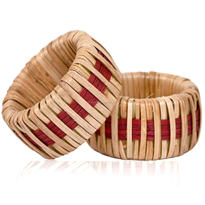 Hot Selling Handmade Bamboo Cane Wedding Rattan <b>Napkin</b> Ring for Table Decoration Best Quality Handwoven <b>Easter</b> <b>Napkin</b> Ring Cheap - Product Image 5