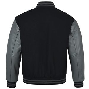 Wholesale Men's Custom Quick-Dry Coated Canvas Varsity <b>Jacket</b> 100% Cotton Windbreaker <b>Waterproof</b> Plus Size Regular Length - Product Image 3