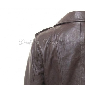 Veste courte en cuir tendance pour femmes, coupe élégante, tendance moderne, tenue d'hiver, vêtements élégants pour femmes - Product Image 6