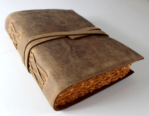 Diario de Cuero Personalizado, Cuaderno de Cuero Grande Tamaño A5, Estilo Vintage, Diario Antiguo Hecho a Mano, Diario para Escribir - Product Image 6