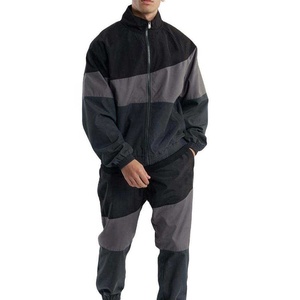 Customize Logo Waterproof Lightweight Polyester Nylon Fit Wind Breaker Men Track Suits Outdoor Windbreaker Tracksuit Set for Men - Product Image 1