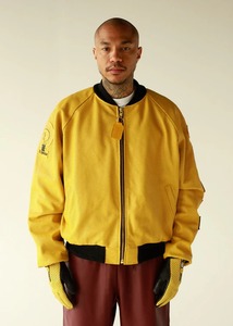 Vanson Yellow Leather Streetwear Motorcycle Jacket Zipper Closure Men's Heated Windproof Eco-Friendly Autumn Wear - Product Image 2