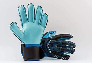 Professional Latex Outdoor Goalkeeper Gloves with Full <b>Finger</b> Protection Waterproof Adjustable Wrist <b>Strap</b> for Football Training - Product Image 3