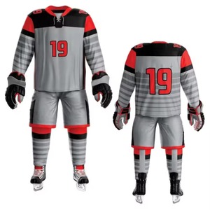 Design Your Own Logo Ice Hockey Jersey High Quality Ice Hockey Jersey Wholesale Best Quality <b>Top</b> Premium Fabric - Product Image 5