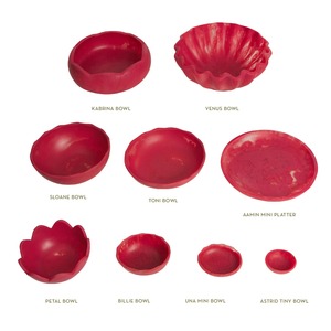 Bol à fruits décoratif de luxe en résine, design moderne, fait main, écologique, compatible lave-vaisselle et congélateur, pour restaurants et halls d'hôtels - Product Image 2