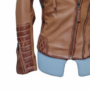Chaqueta de cuero PU de diseño moderno y alta calidad para hombre, recién llegada, chaqueta de cuero para motocicleta para hombre - Product Image 5