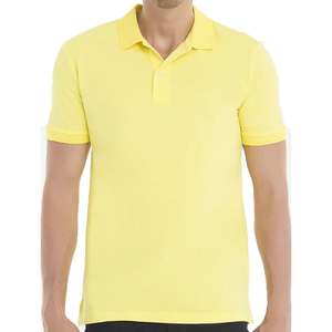 เสื้อโปโลผู้ชายดีไซน์ใหม่ สวมใส่สบาย ขายดี รับสกรีนโลโก้ สีพื้น ระบายอากาศได้ดี - Product Image 1
