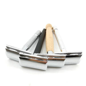 Maquinilla de Afeitar Profesional para Hombre con Cabezal de Latón y Mango de Aleación Metálica, Maquinilla de Afeitar de Seguridad, Marca Privada OEM, Color Sólido - Product Image 2