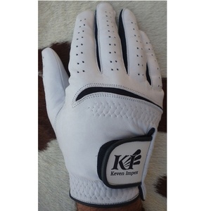 Guantes de golf de piel de oveja de primera calidad, color blanco, nuevo estilo, precio de mayoreo en EE. UU. - Product Image 1