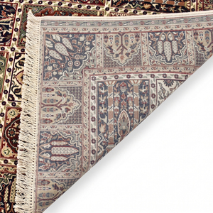 Tapis en laine moderne à motifs géométriques multicolores, écologique, antidérapant, tufté à la main, à poils épais pour salon, chambre et salle de bain - Product Image 6