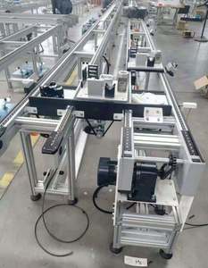 Adjustable Speed Durable Aluminum Stainless Steel Automatic Belt Chain Electric Accessories Conveyor Pallet Restaurant Use - Product Image 2
