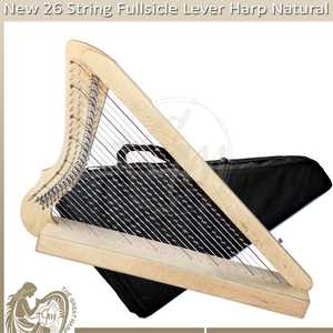 26 <b>String</b> Lever Harp With Free Case Tuning Key & Extra <b>Strings</b> Low MOQ <b>Top</b> Selling Best Edition Fullsicle Harp At Best Rates - Product Image 1