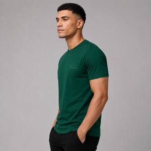 High Quality <b>Blank</b> Unisex V-neck Short Sleeve Eco-Friendly Breathable <b>Canvas</b> Promotional T-shirt Custom Logo Label Men Casual - Product Image 1