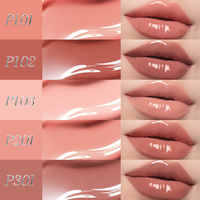 MAANGE Gloss à lèvres en gros, Huile à lèvres longue tenue 24h, Rouge à lèvres liquide hydratant et waterproof