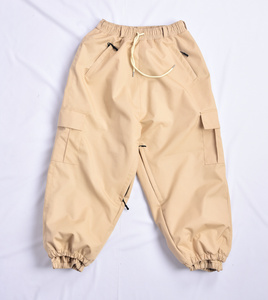 Personalizado Unisex a prueba de viento y resistente al agua de esquí y ropa de nieve de gran tamaño Pantalones de Snowboard Tallas grandes Hombres Pantalones de esquí transpirables personalizados - Product Image 1