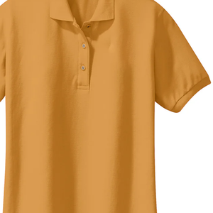 Polo pour femme SGRho Sorority de haute qualité, col boutonné décontracté, logo brodé personnalisé avec lettres grecques, style sport premium - Product Image 5