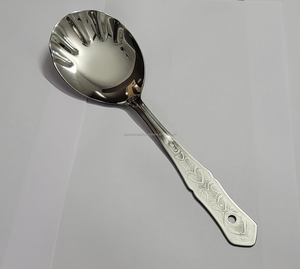 Juego de Cucharas para Servir de Acero Inoxidable para Comer |   Juego de espátulas y cucharones de cocina premium |   Proveedor OEM - Product Image 4