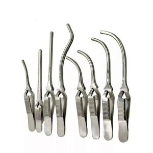 ชุดเครื่องมือผ่าตัดสัตว์ DeBakey Bulldog Clamp 8 ชิ้น แบบโค้งและแบบตรง ผลิตจากเหล็กกล้าไร้สนิมคุณภาพสูง - Product Image 6