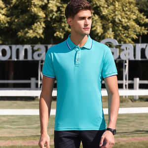 Camiseta de Polo de Golf de Algodón para Hombre, Polo en Blanco Bordado de Alta Calidad, Camisas de Poliéster para Hombre, Personalizadas en Cantidad, Tallas S-5XL - Product Image 4