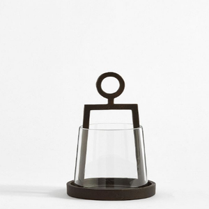 Porte-bougies d'extérieur en fer forgé Easton, finition noire - Product Image 4