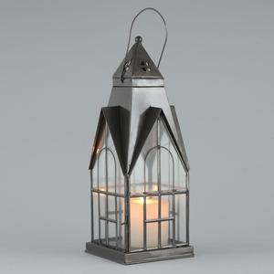 Geometric Brass <b>Lantern</b> <b>Set</b> With Glass Panels For Home Decoration Wedding Use Heat Resistant Candle Holder - Product Image 2
