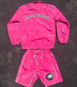 Ensemble short et veste coupe-vent d'été personnalisé en nylon et polyester, respirant, confortable, style streetwear - Product Image 6