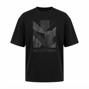 Camiseta Gráfica Gris Carbón para Hombre, Cuello Redondo, Manga Corta, Estilo Casual Urbano, Algodón - Product Image 3