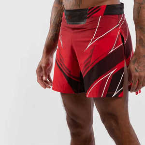 Shorts de Boxeo y MMA para Hombre, Estilo Urbano, Personalizados al por Mayor, Tejido Transpirable de Secado Rápido, Impresión por Transferencia de Calor, No Tejidos - Product Image 3