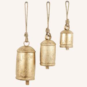 ROSHAN HANDICRAFTS Juego de Campanas Metálicas Modernas, Ecológicas, Hechas a Mano, Tamaño Personalizable, Decoración para el Hogar, Artesanía RH-P028 - Product Image 5