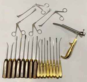 Ensemble d'instruments chirurgicaux endoscopiques en acier de haute qualité Caronia pour lifting facial, instruments de chirurgie esthétique manuels, certifiés CE, garantie 2 ans - Product Image 2