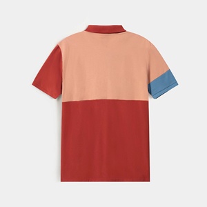 Hombres de alta calidad 100% algodón para Polos logotipo personalizado botón manga corta 200-220gsm cuello empalmado listo enviar al por mayor - Product Image 2