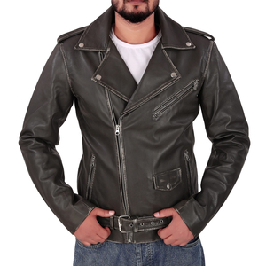Custom Logo Genuine Leather <b>Jacket</b> for <b>Men</b>, Premium Fashion Outerwear, High Quality Construction, Modern <b>Casual</b> Premium - Product Image 6