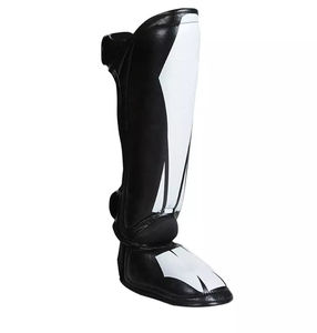 Protège-tibias et protège-pieds professionnels en cuir pour baseball et softball, protection longue jambe - Product Image 5