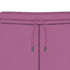 Dusty Rose <b>Black</b> <b>Rugby</b> <b>Shorts</b> Elastic Waist Drawstring Striped Team Uniform Custom Breathable Training Performance Athletic - Product Image 5