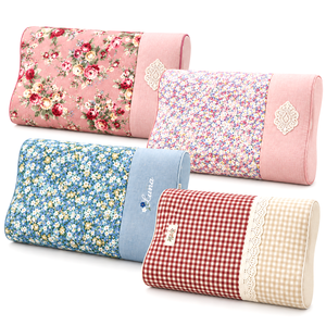 MEGAPICK Modern Handmade Memory Foam Contour Pillow with 100% Cotton Cover Ergonomic Cervical Sleeping Pillow Made in Korea - Product Image 1