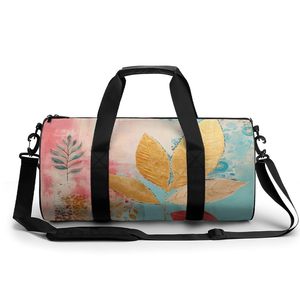 Sac de voyage unisexe à motifs de feuilles variées, impression à la demande, livraison directe, sac de sport léger et spacieux pour homme - Product Image 2