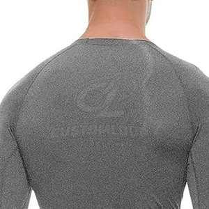 Chemises de compression respirantes pour hommes, personnalisables, avec coutures renforcées, pour entraînement intensif quotidien - Product Image 6